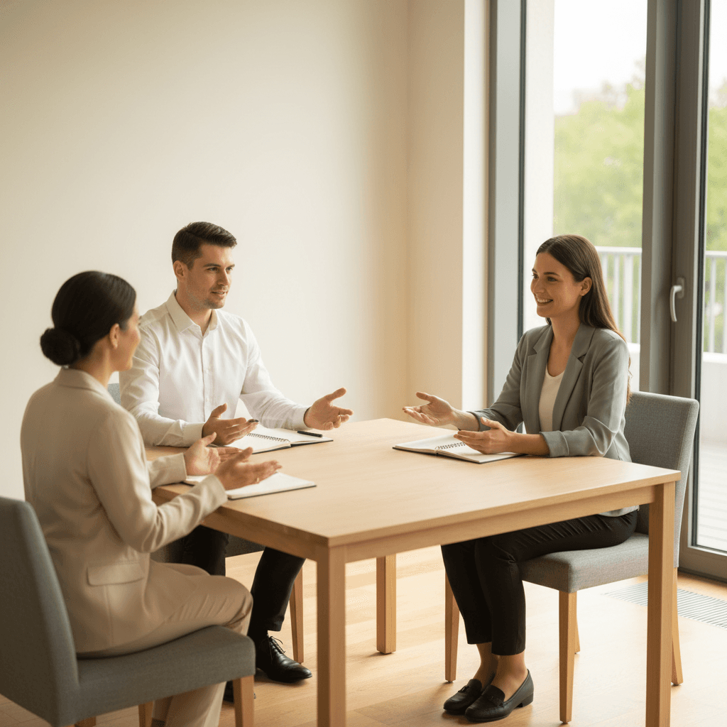 Workplace mediation session